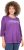 Ulla Popken UNIQUE Embroidered 3/4 Sleeve Tee Purple - Тениски - 