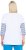 Ulla Popken Paper Boat Print 3/4 Sleeve Tee Snow White - Печатни тениски за жени - 