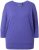 Ulla Popken Quick Drying Batwing Sleeve Tee Blueberry - Печатни тениски за жени - 