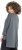 Ulla Popken 87 Applique Oversized Long Sleeve Tee Graphite Grey - Тениски - 