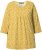 Ulla Popken Graphic Print Pleated 3/4 Sleeve Tee Mocha Brown - Тениски - 
