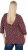 Ulla Popken Gingerbread Print 3/4 Sleeve Tee Plum - Тениски - 