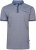 Kam Jeans 5525 Raised Dobby Fabric Polo with Tipping Indigo - Поло тениски - мъжки тениски с яка големи размери