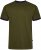 Kam Jeans 5781 Ringer Tee with Shoulder Tape Dark Olive - Тениски - мъжки тениски големи размери