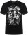 Kam Jeans 5796 Twin Gentleman Skull Print Tee Black - Тениски - мъжки тениски големи размери