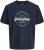 Jack & Jones Dover Denim O-Neck T-Shirt Blue - Тениски - мъжки тениски големи размери