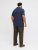 Jack & Jones College Logo Short Sleeve Polo Shirt Blue - Поло тениски - мъжки тениски с яка големи размери