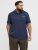 Jack & Jones College Logo Short Sleeve Polo Shirt Blue - Поло тениски - мъжки тениски с яка големи размери