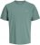 Jack & Jones College Logo Crew Neck T-Shirt Turquoise - Тениски - мъжки тениски големи размери