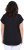 Ulla Popken Metallic Animal Cap Sleeve Graphic Tee Black - Печатни тениски за жени - 