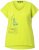 Ulla Popken Half-Sleeve A-line V-Neck Boat Pattern T-Shirt Lime - Печатни тениски за жени - 