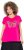 Ulla Popken Free Spirit Butterfly Cap Sleeve Graphic Tee Magenta Pink - Печатни тениски за жени - 