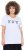 Ulla Popken Bow Short Sleeve Graphic Tee Snow White - Печатни тениски за жени - 
