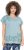 Ulla Popken Textured Paisley Motif Cap Sleeve Tee Light Moss Green - Печатни тениски за жени - 