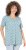 Ulla Popken Tile Print Short Sleeve Pleated Tee Light Moss Green - Печатни тениски за жени - 