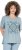 Ulla Popken Paisley Short Sleeve Graphic Tee Light Moss Green - Печатни тениски за жени - 