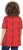 Ulla Popken Letter Print Short Sleeve Tee Red - Печатни тениски за жени - 