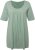 Ulla Popken Essential Front Pleat Tee Light Moss Green - Тениски - 
