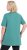 Ulla Popken Essential Front Pleat Tee Green - Тениски - 