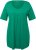 Ulla Popken Essential Front Pleat Tee Emerald Green - Тениски - 