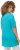 Ulla Popken Essential Front Pleat Tee Deep Aqua - Тениски - 
