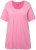 Ulla Popken Essential Front Pleat Tee Light Pink - Тениски - 
