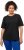Ulla Popken Piping Accent Functional UVP 50+ Stretch Knit Top Black - Тениски - 