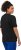 Ulla Popken Piping Accent Functional UVP 50+ Stretch Knit Top Black - Тениски - 