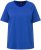 Ulla Popken Piping Accent Functional UVP 50+ Stretch Knit Top Royal Blue - Тениски - 
