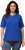 Ulla Popken Piping Accent Functional UVP 50+ Stretch Knit Top Royal Blue - Тениски - 