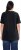 Ulla Popken Essential Notch Neck Stretch Tee Black - Тениски - 