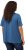 Ulla Popken Essential Notch Neck Stretch Tee Denim Blue - Тениски - 