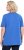 Ulla Popken Essential Notch Neck Stretch Tee Peacock Blue - Тениски - 