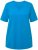 Ulla Popken Essential Notch Neck Stretch Tee Sapphire Blue - Тениски - 