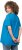 Ulla Popken Essential Notch Neck Stretch Tee Sapphire Blue - Тениски - 
