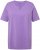 Ulla Popken Essential Notch Neck Stretch Tee Pale Lilac - Тениски - 