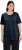 Ulla Popken Essential Round Neck Stretch Tee Navy Blue - Тениски - 