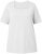 Ulla Popken Essential Square Neck Stretch Tee Snow White - Тениски - 