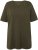 Ulla Popken Essential Square Neck Stretch Tee Forest Green - Тениски - 