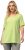 Ulla Popken Essential Square Neck Stretch Tee Lime Green - Тениски - 