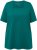 Ulla Popken Essential Square Neck Stretch Tee Emerald - Тениски - 
