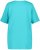 Ulla Popken Essential Square Neck Stretch Tee Deep Aqua - Тениски - 