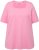 Ulla Popken Essential Square Neck Stretch Tee Light Pink - Тениски - 