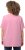 Ulla Popken Essential Square Neck Stretch Tee Light Pink - Тениски - 