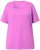Ulla Popken Essential Square Neck Stretch Tee Cool Pink - Тениски - 
