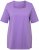 Ulla Popken Essential Square Neck Stretch Tee Pale Lilac - Тениски - 