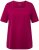 Ulla Popken Essential Square Neck Stretch Tee Magnolia Red - Тениски - 