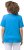 Ulla Popken Double Layer Rounded V-Neck Slim Fit Tee Sapphire Blue - Тениски - 