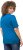 Ulla Popken Double Layer Rounded V-Neck Slim Fit Tee Medium Blue - Тениски - 