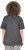 Ulla Popken Cold Dye Ruffle Edge Pocket Tee Graphite Grey - Тениски - 